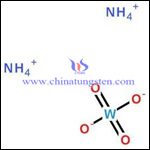 formule de paratungstate d'ammonium image